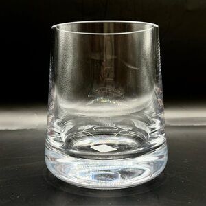 Crate & Barrel Alder Glass Hurricane Candle‎ Holder - 4.5" Small